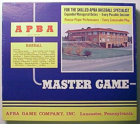 house rules for apba baseball